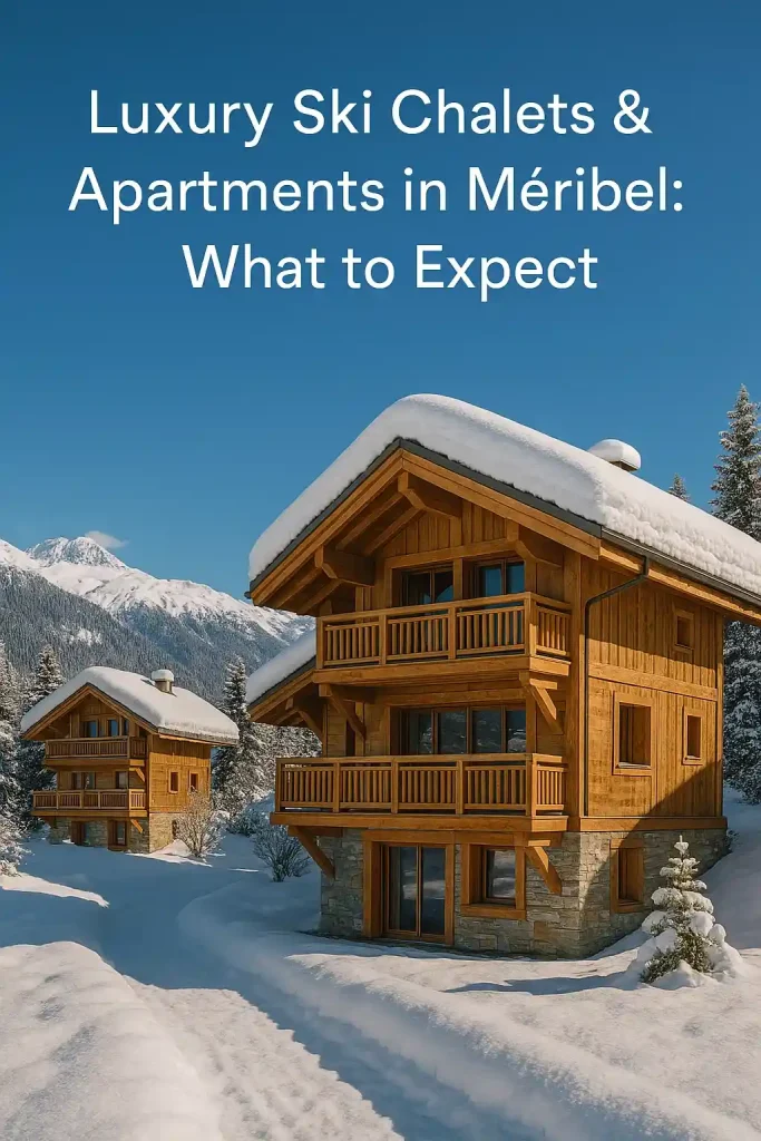 Luxury Ski Chalets & Apartments in Meribel: What to Expect