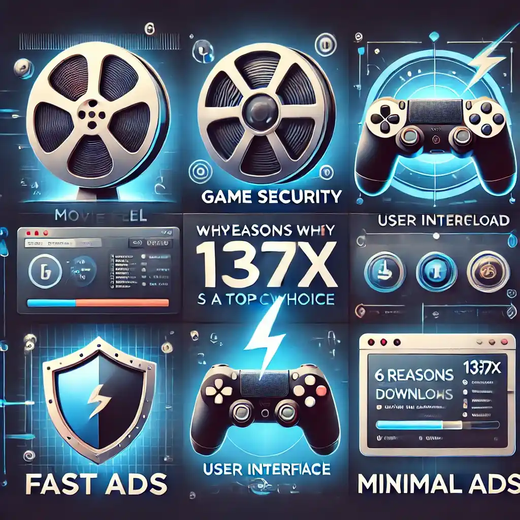 6 Reasons Why 1337x Is a Top Choice for Downloading Movies and Games