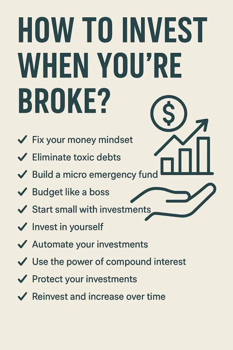 How to Invest When You're Broke