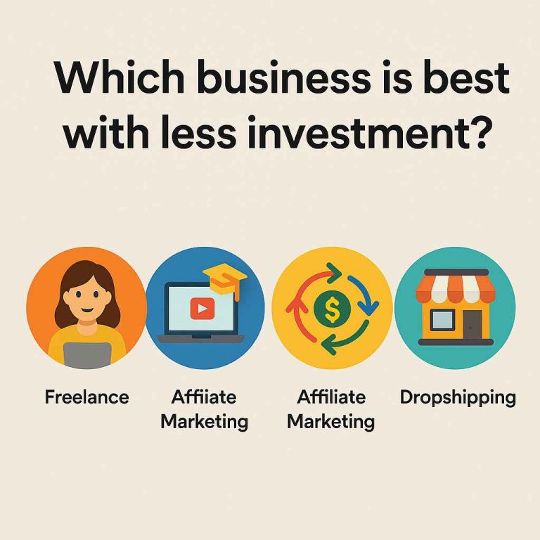 less investment